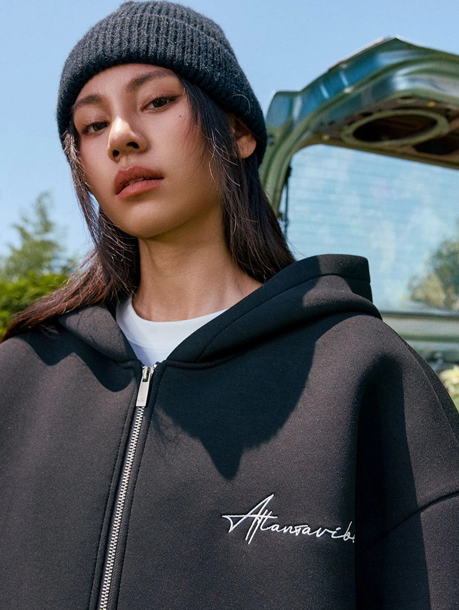 Худи HARSHandCRUEL "Atlanta Flow" Oversized Zip Hoodie