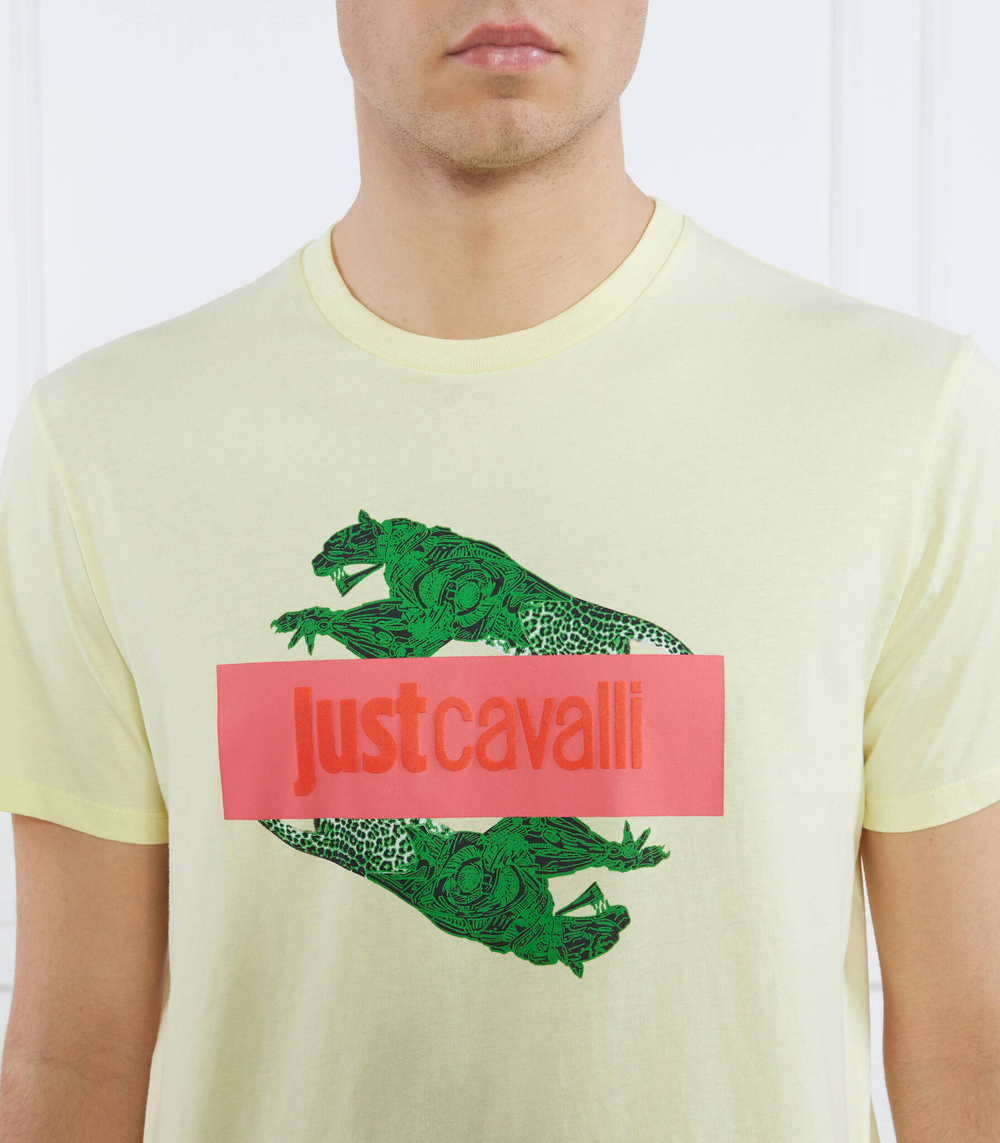 Футболка Just Cavalli - желтый(74OBHF08CJ200)