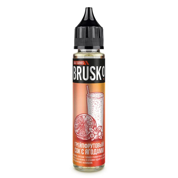 Купить Жидкость Brusko Salt - Грейпфрутовый сок с ягодами (30 мл)