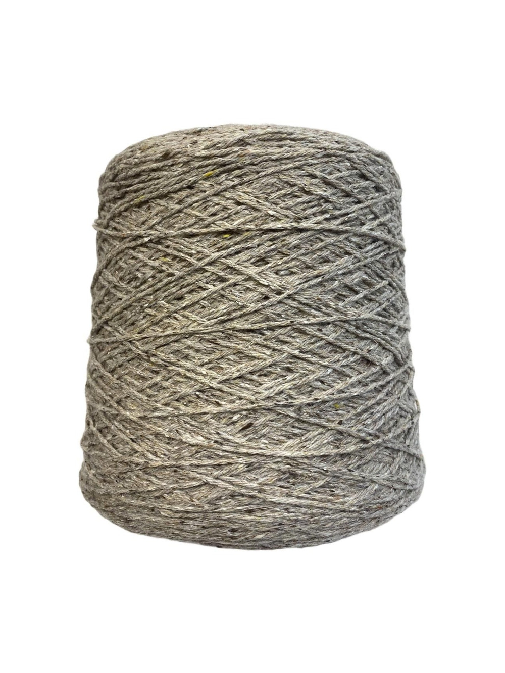 Пряжа на бобине Твид (Италия)20% шерсть мериноса 30% хлопок 40% шелк 10% вискоза 100г-250м 610г