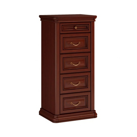 SILVIA Комод высокий 5 ящиков МКС 138-28 c2