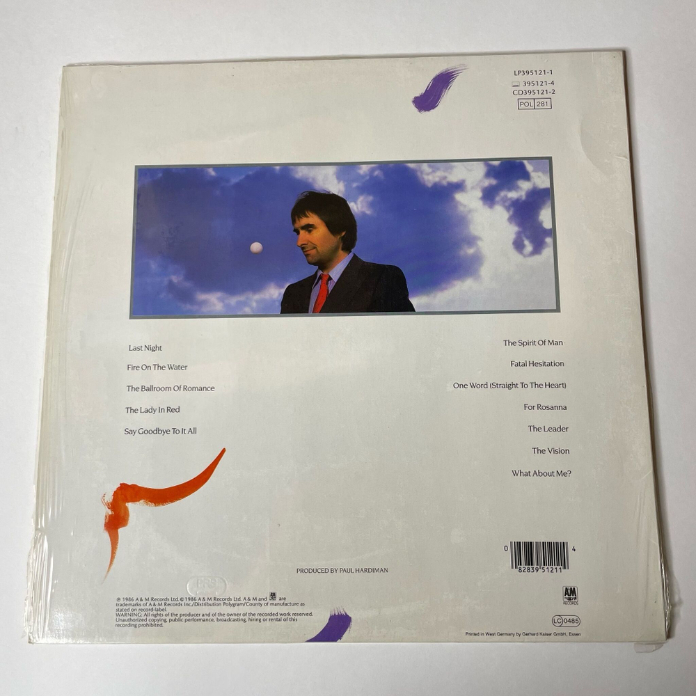 Винтажная виниловая пластинка LP Chris de Burgh Into The Light (Germany 1986) The Lady In Red