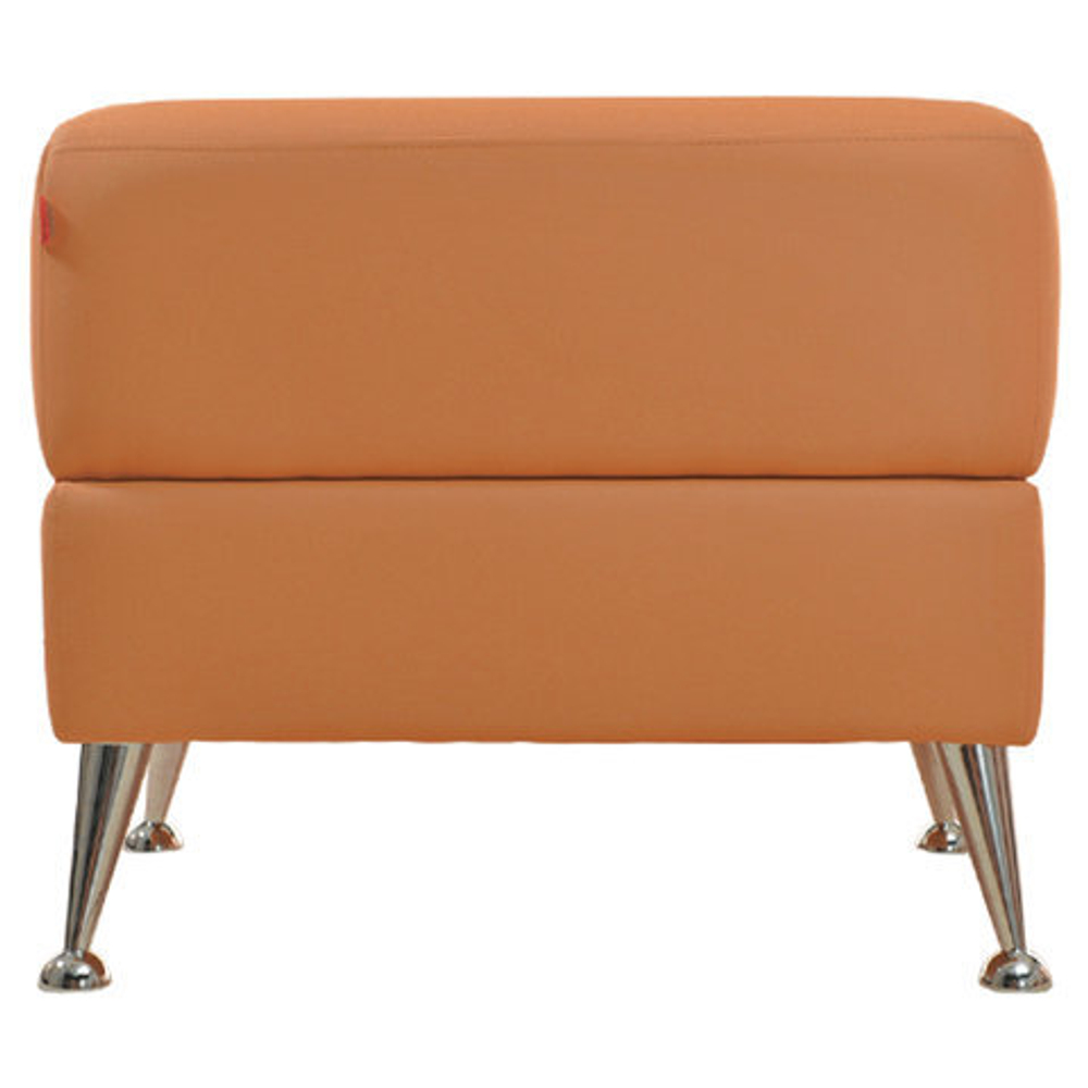 Кресло мягкое "Норд", "V-700", 820х720х730, c подлокотниками, экокожа, оранжевое