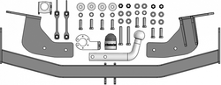 Фаркоп с унив. электрикой Smart для Changan CS95 2023- Motodor.97207-A