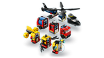 Конструктор LEGO City 60462 Лего : Набор «Вертолёт, пожарная машина и подводная лодка» для детей 7+