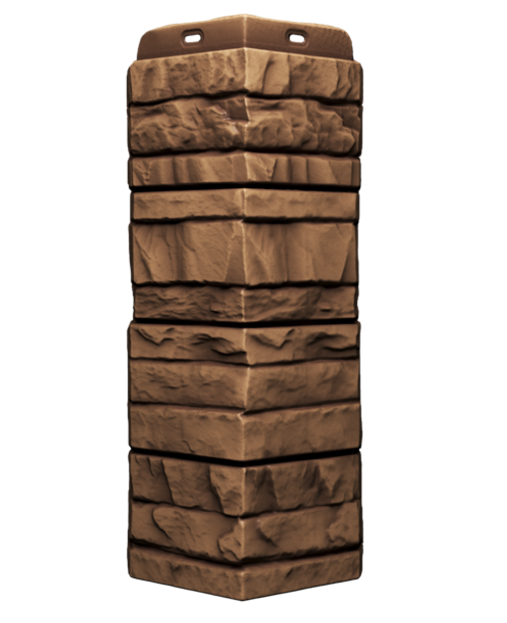 Угол наружный Docke Rocky Кедровый орех 400мм