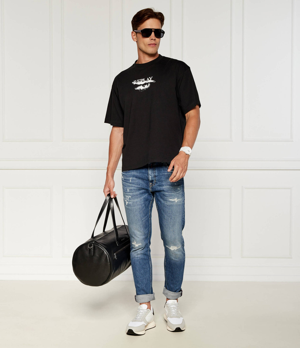Футболка REPLAY X MARTIN GARRIX Replay - черный(MMG334.000.23454)