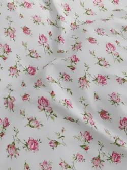 Простынь Полисатин Мечта "Бутоны роз" 150x215 см