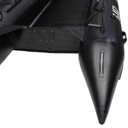 Надувная ПВХ-лодка BADGER Heavy Duty 470 AL, Черный