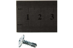 Саморезы с прессшайбой и сверлом по листовому металлу до 2 мм Зубр PH2 4,2х14 мм 40шт 300216-42-014