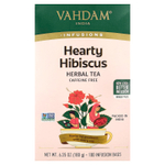 VAHDAM India, Infusions, травяной чай, гибискус, без кофеина, 100 пакетиков для заваривания, 180 г (6,35 унции)