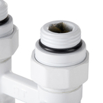 Узел нижнего подключения Royal Thermo прямой 1/2quot;х3/4quot; EK (белый)