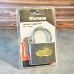 Замок навесной 63мм серый "301" ЕРМАК