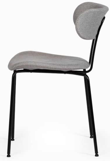 Стул Pedigree металлический каркас, темно-серая ткань
