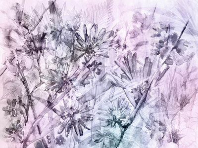 Дизайнерские обои Wall Street Aquarelle