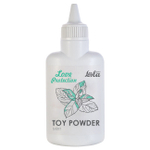 Пудра для игрушек ароматизированная Love Protection Мята 30 гр (Цвет: белый)