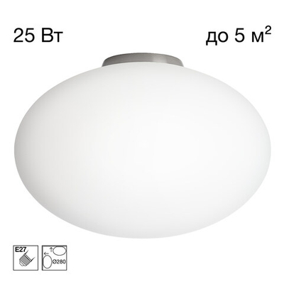 Citilux RON CL941E28B1 Потолочный светильник Матовый Хром