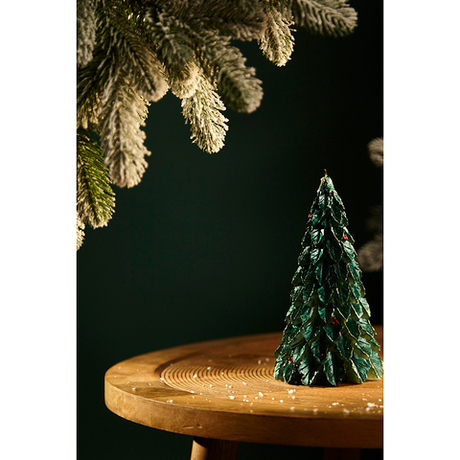 Свеча декоративная 19.5см Tkano New Year Essential Festive flame