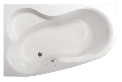Акриловая ванна VAGNERPLAST MELITE 160x105 Left