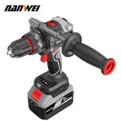 Аккумуляторный шуруповерт NANWEI NW-D5218C-6, 20 В, 180 Нм