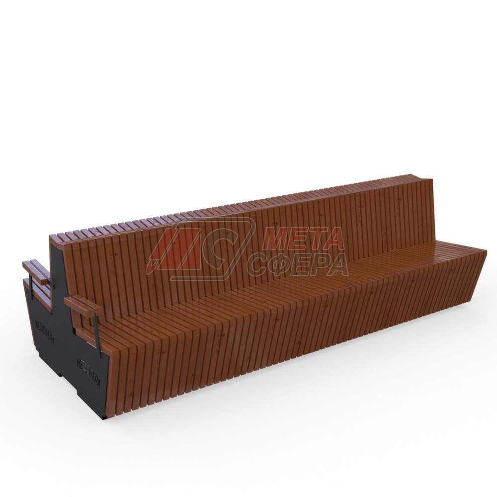 Скамейка двойная Канада 04