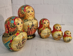 Матрешка "Санкт-Петербург" 5 мест