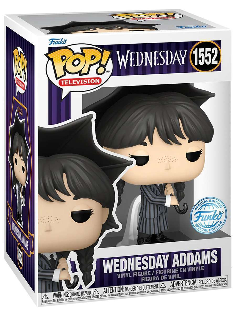 Фигурка Funko POP! TV Wednesday Wednesday Addams w/Umbrella (Exc) (1552) 81741