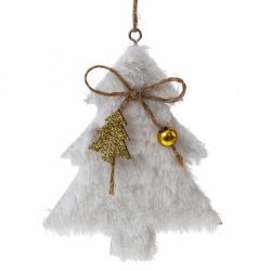 GAEM Изделие декоративное подвесное "Сердце/Ёлка/Звезда", L9 W1 H11 см, 3в.