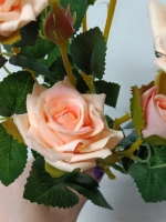 Роза кустовая бархатная, без кашпо.