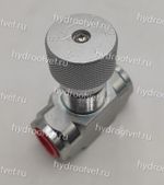 STB-G3/8-11-1 - Дроссель трубного монтажа c рукояткой, G3/8, без обратного клапана