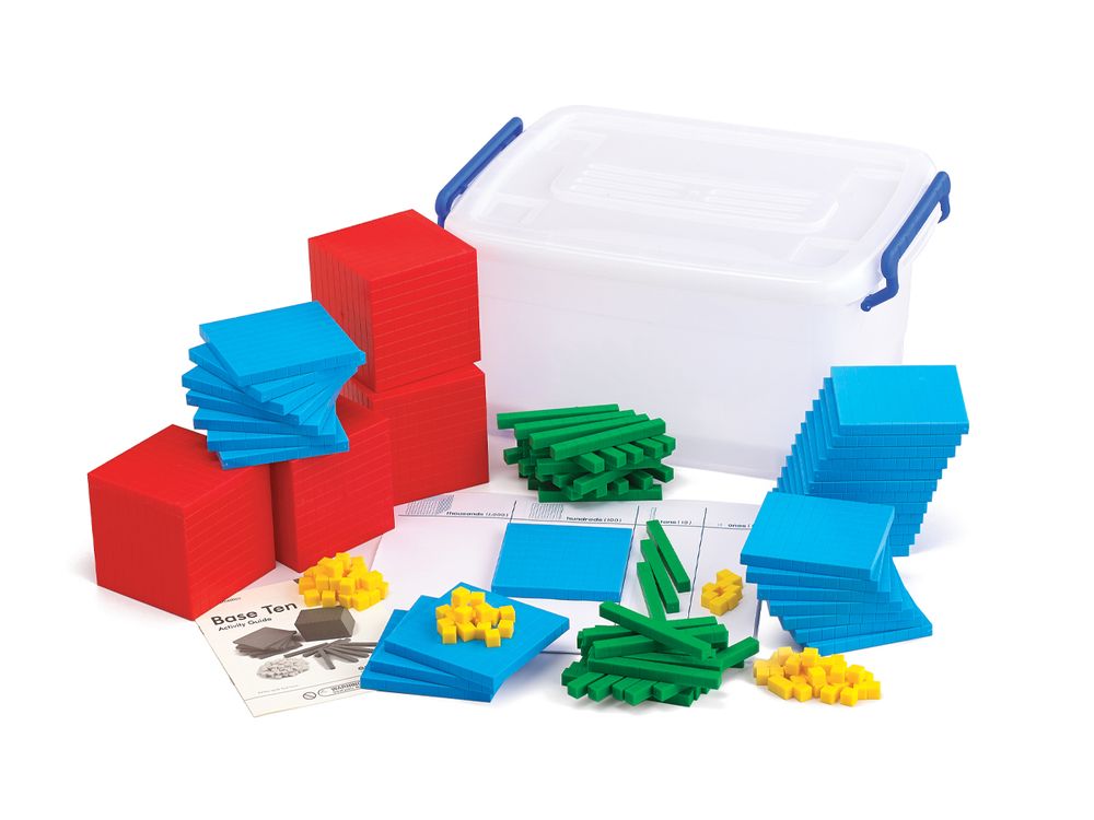 Счет в десятичной системе. Набор для класса.