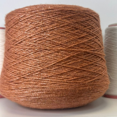 VALIANI - ECAFIL; 18% меринос, 42% акрил; 40% люрекс п/а; 290м/100гр; col. 702407, цвет: оранжево-коричневый шнурок