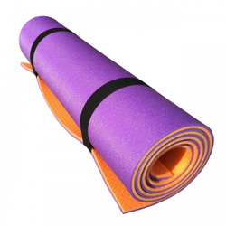 Коврик туристический Prival Camping 16, 1800х600х16 оранж/фиолетовый (С чехлом для переноски)