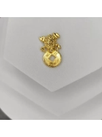 Талисман оберег Жаба с монеткой