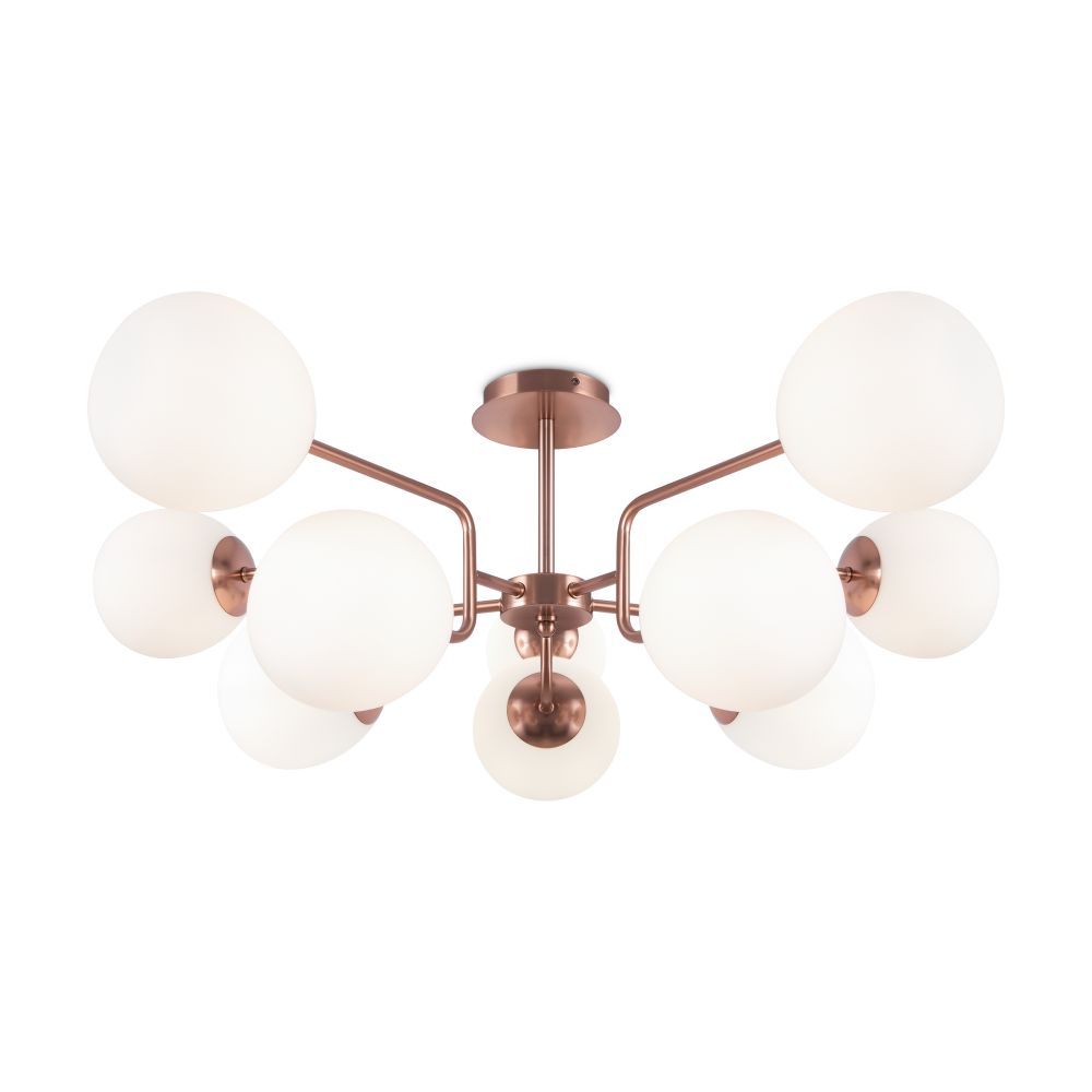 Люстра на штанге Maytoni Erich MOD221PL-10G