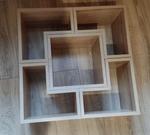 Полка секция универсальная Смарт-1 крафт