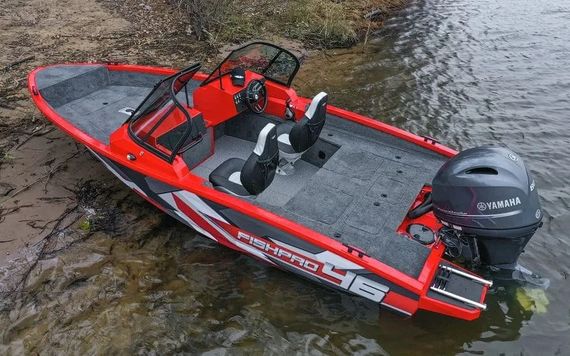 Катер-лодка алюминиевая Vboats FishPro X3 Б/У