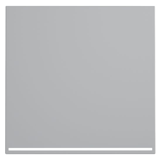 Клавиша для выключателя/переключателя одноклавишного с подсветкой, S70 (серый)