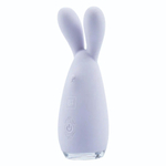 Сиреневый мини-вибратор Reba с мягкими ушками (Цвет: сиреневый)