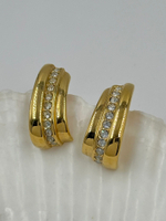 Серьги с кристаллами Avon