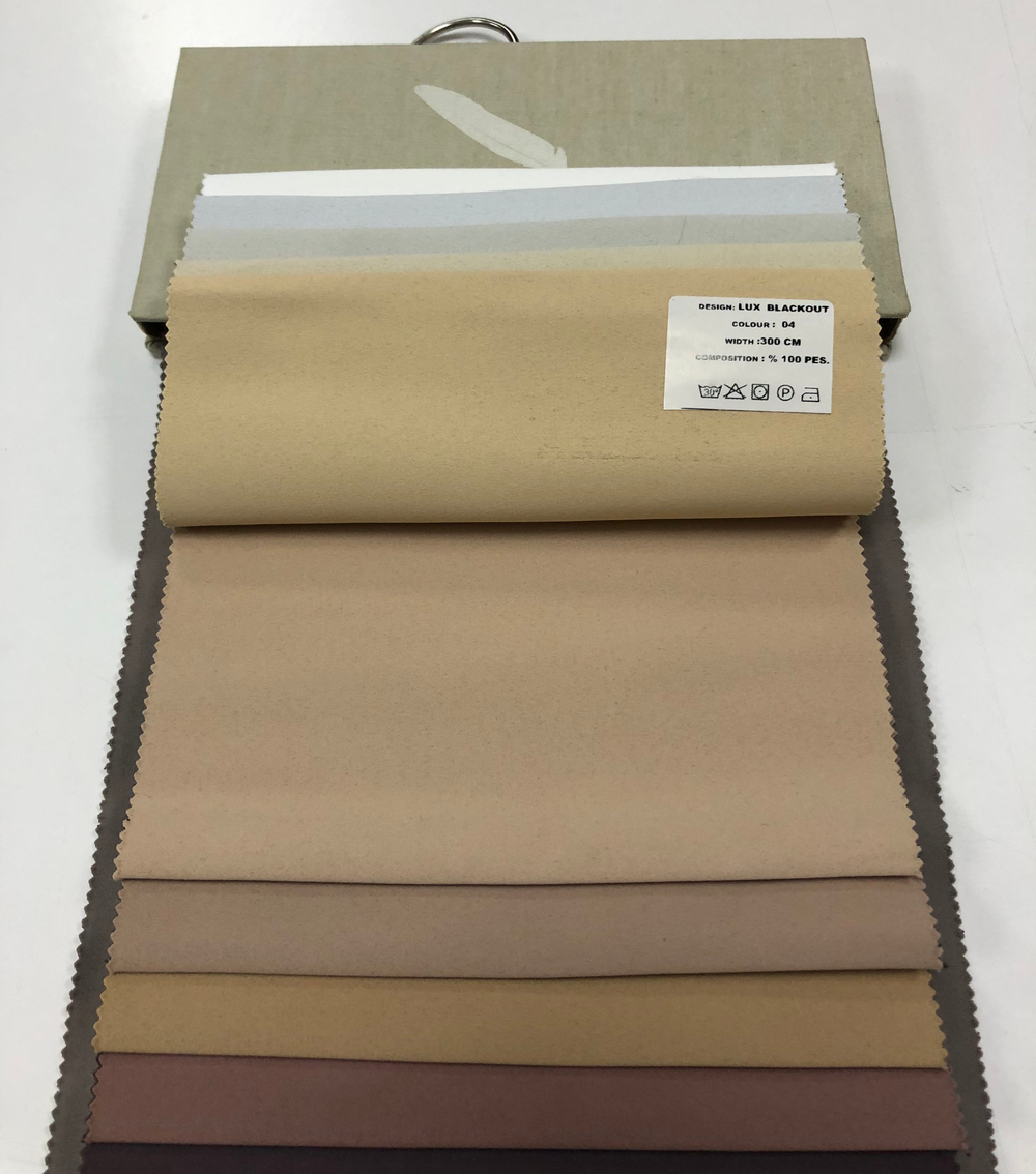 Портьерная ткань blackout двусторонний Aisa арт. Lux blackout (высота 300 см, Турция)