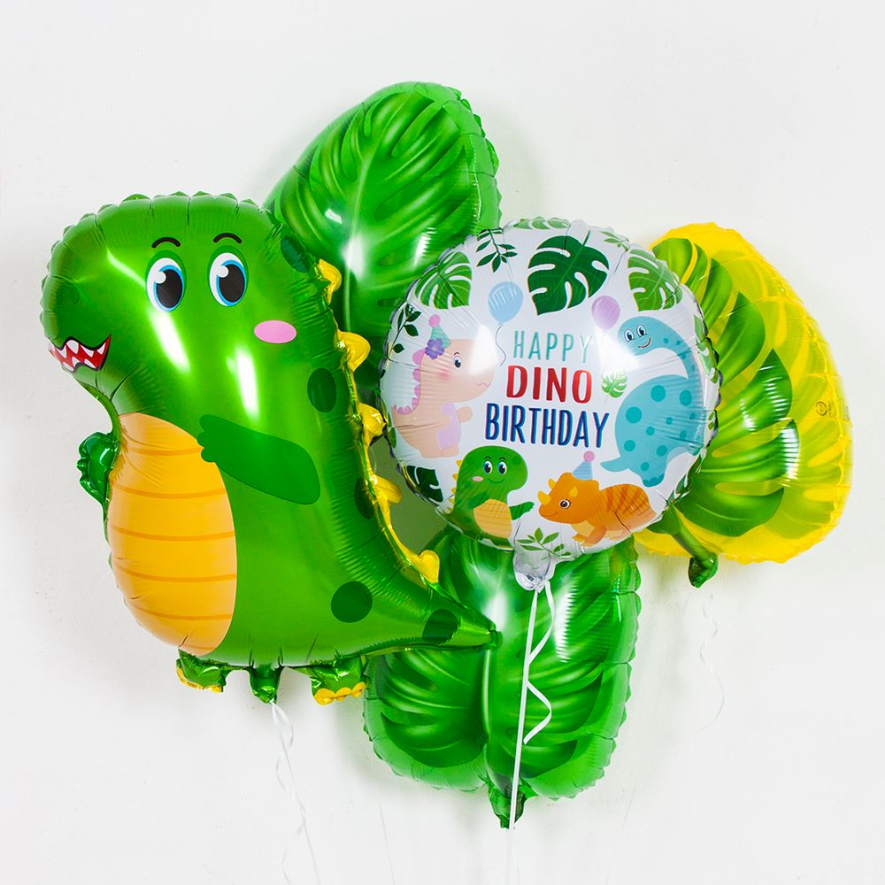 Шар (24''/61 см) Фигура, Маленький динозаврик, 1 шт.