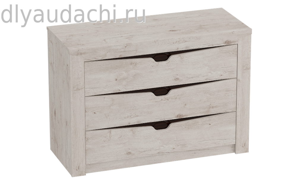 Комод с 3 ящиками "Соренто" спальня Дуб бонифаций