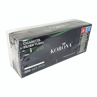 Гильзы для сигарет "Korona" Menthol 200шт
