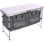 Стол кемпинговый складной XH2047, 120*47*54-70 см, 2 отделения