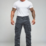Карго штаны темно-серые Yakuza Premium 3952
