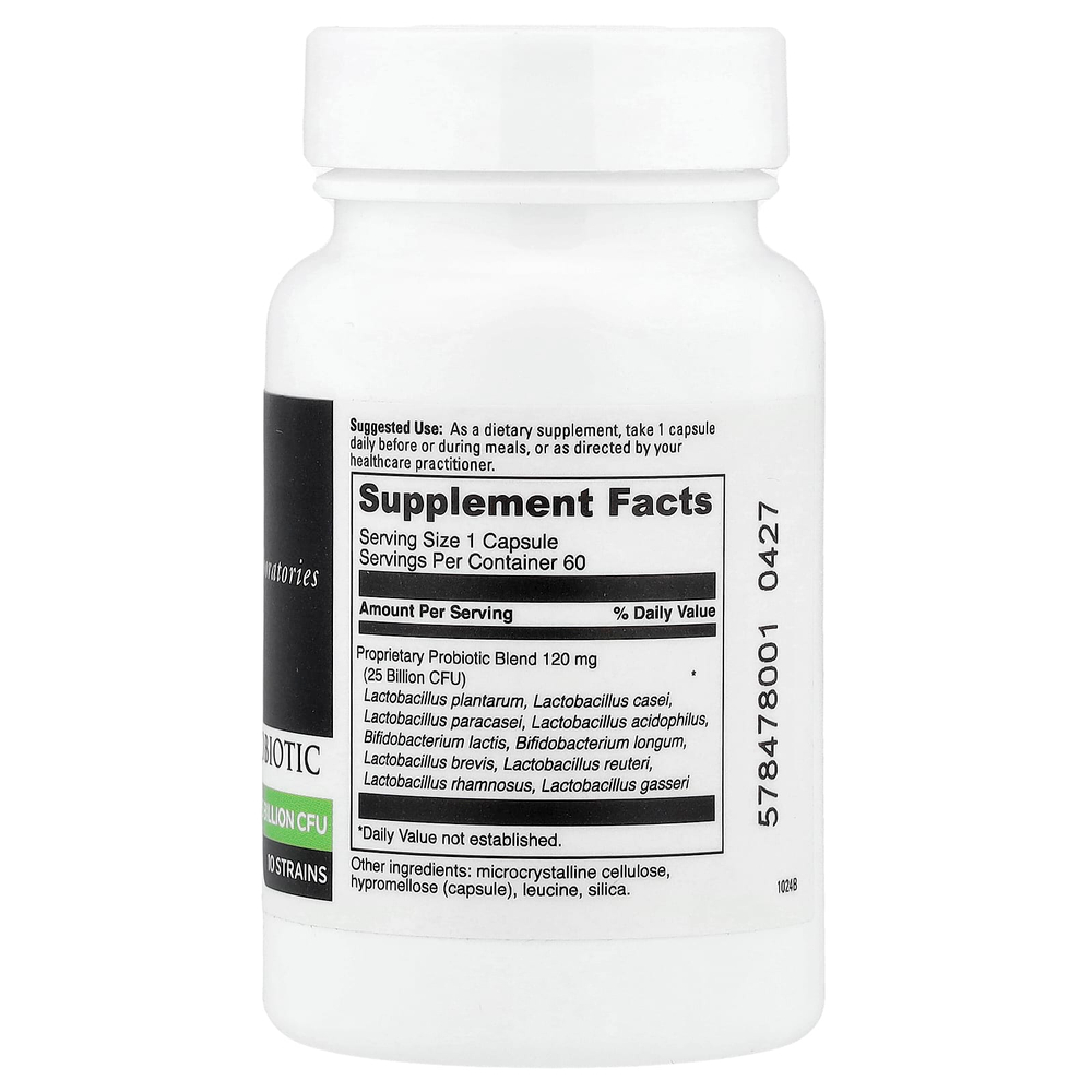 DaVinci Laboratories, Daily Best Probiotic, 25 млрд КОЕ, 60 капсул