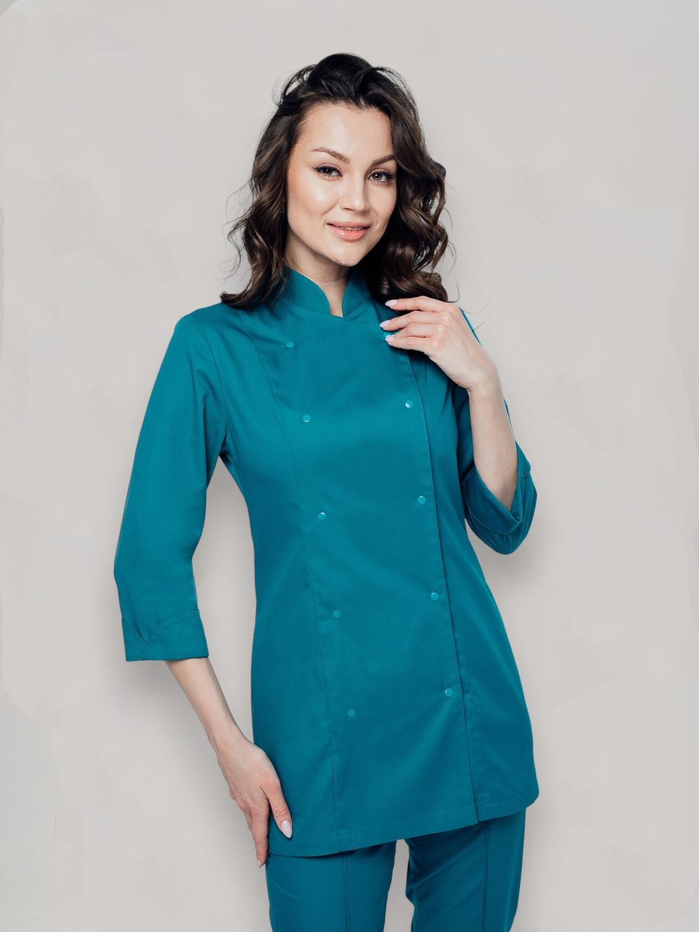 Китель поварской | Бл-318 к 3/4 клеон проф