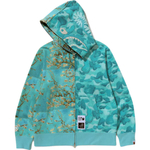 A Bathing Ape X Van Gogh Museum Shark Full Zip Худи