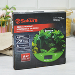 Весы кухонные электронные до 8кг "Зелень"